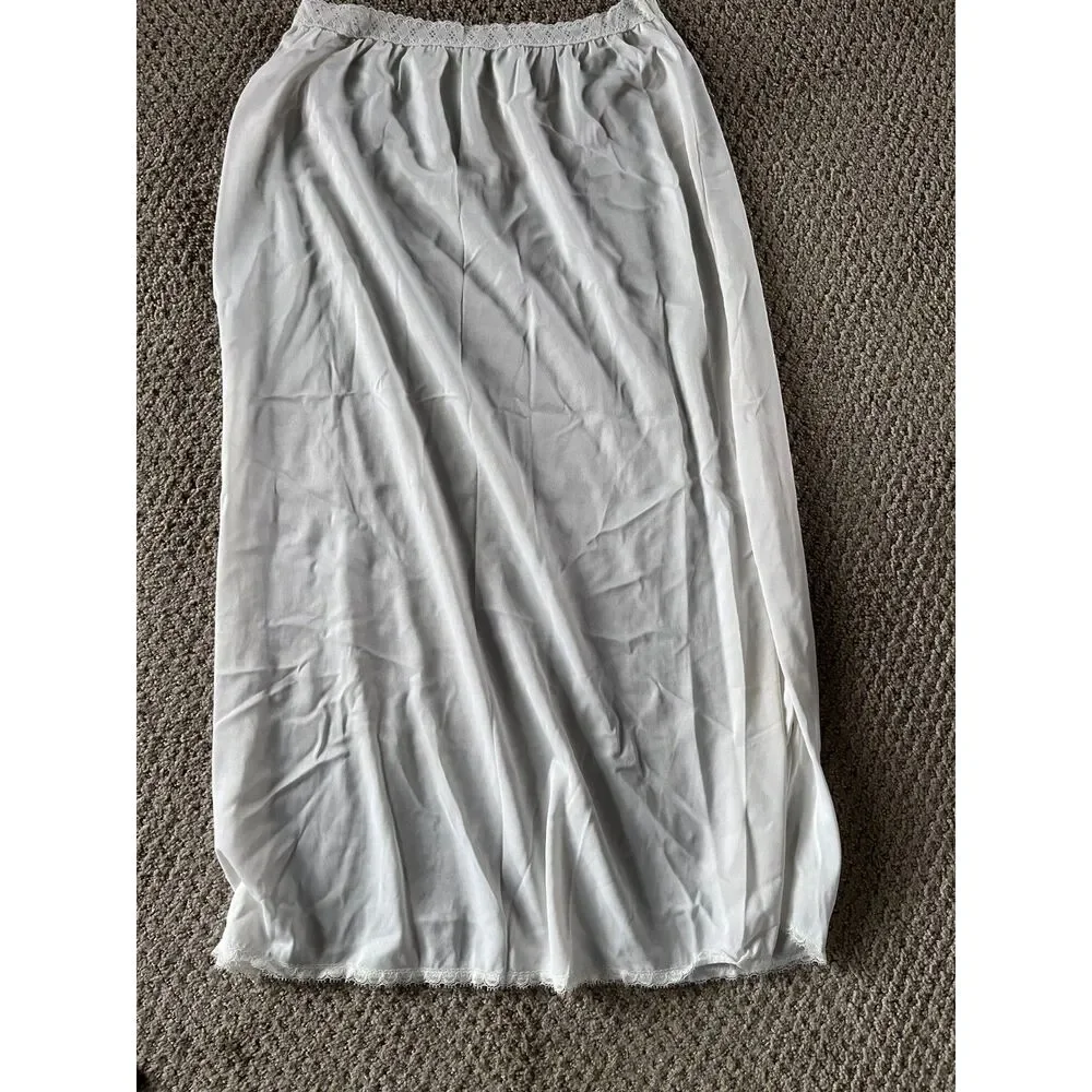 Lot 5 Knee Length Slips Various Brands all slips used